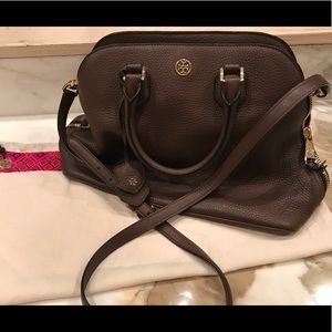 Dark Brown Tory Burch Purse